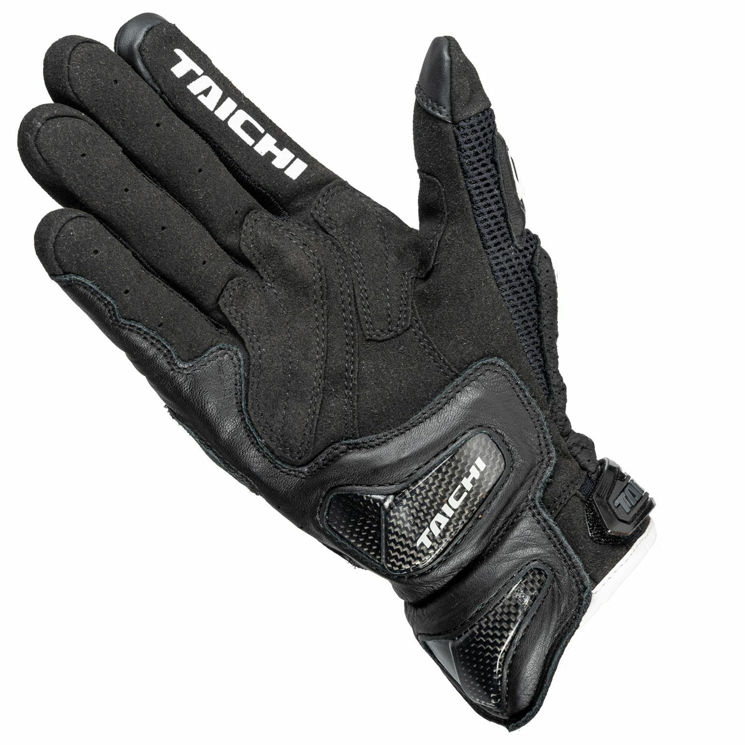 TAICHI RST442 BLACK/BLACK/WHITE 黑黑白 可觸控 皮布手套