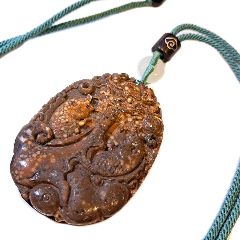 魚躍龍門{龍宮舍利} 中國結項鍊【十方】151441