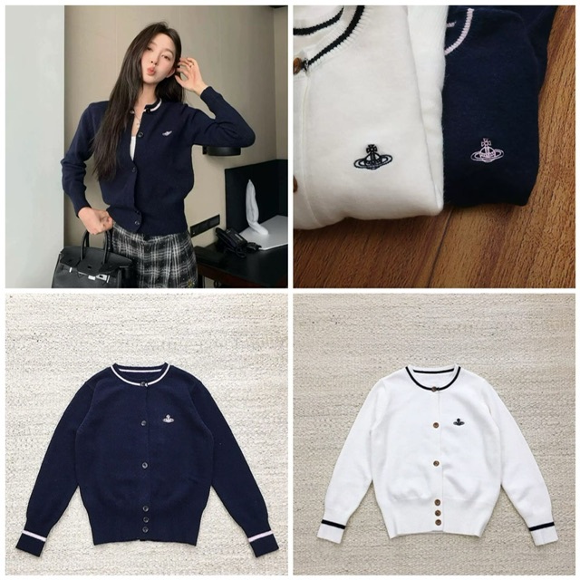 Viv*ienne Wes*teood 女裝小手Logo針織小外套- 2500477