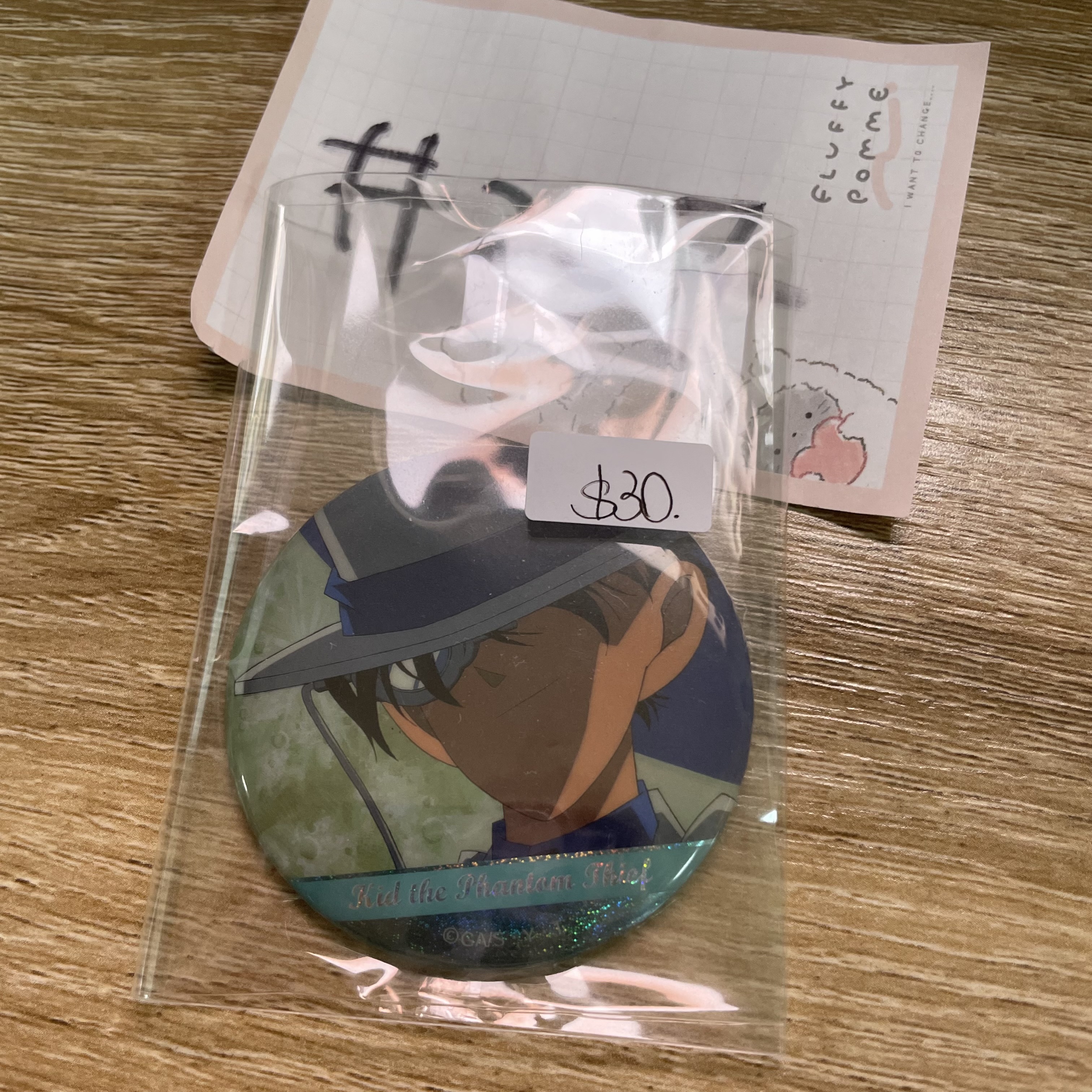 名偵探柯南  KID 襟章#207