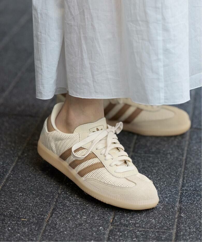 限時特價預購┃adidas SAMBA OG 麂皮 編織 洞洞 奶油焦糖色