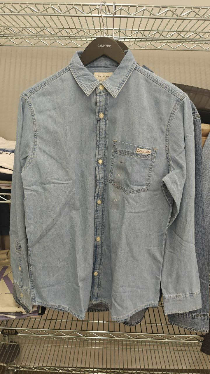 [U] CK LIGHT BLUE MEN'S DENIM JACKET, SP40606268-40BM796450 (UCK651)