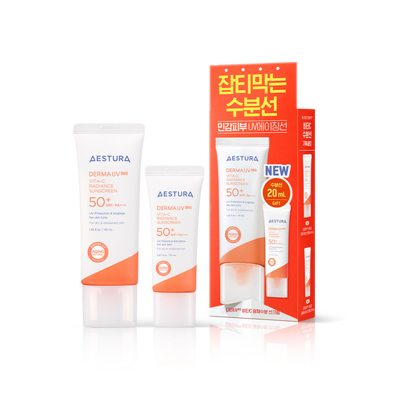 AESTURA Derma UV365 Vita-C Radiance Sunscreen 40ml (+20ml)