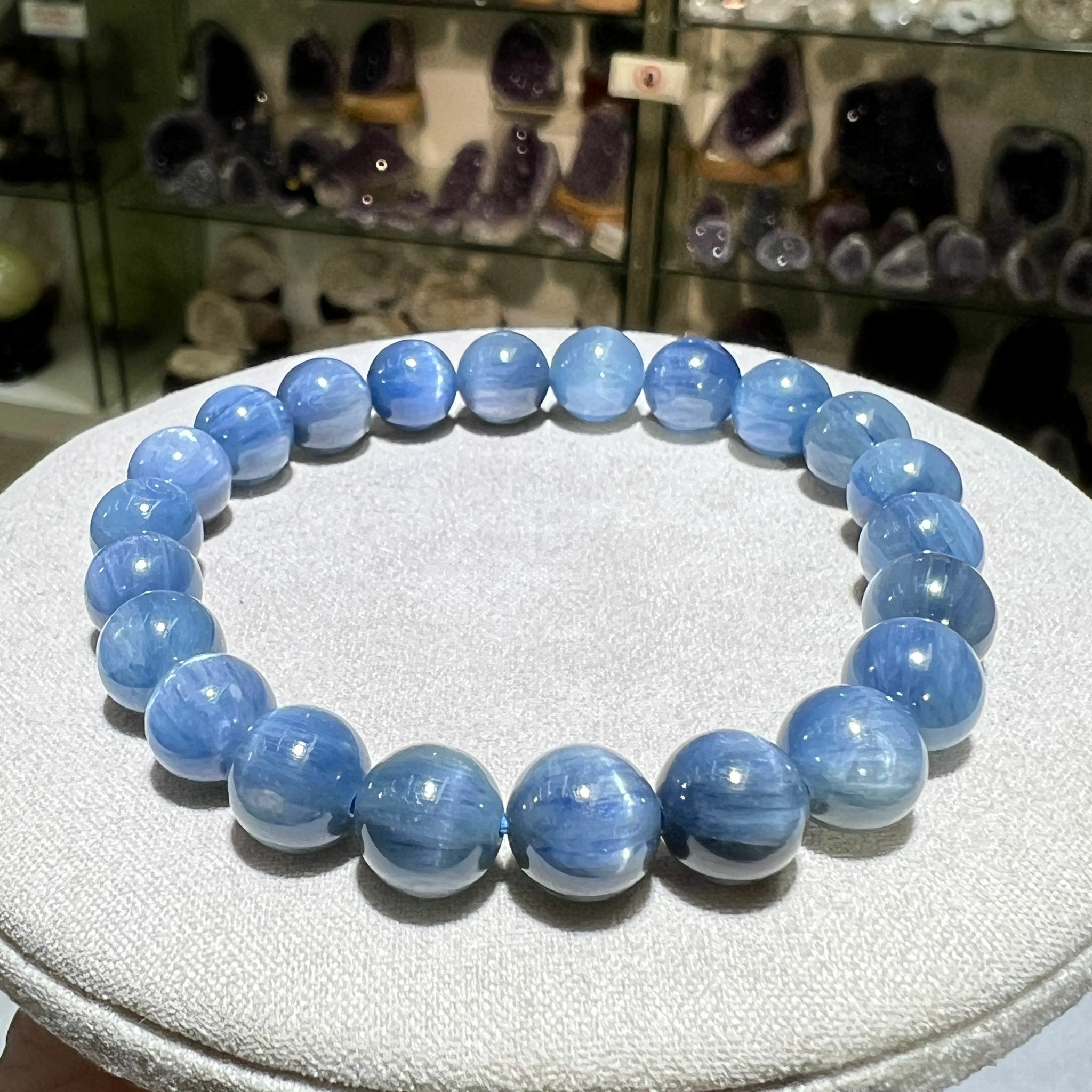藍晶石手串  8.5mm+/-