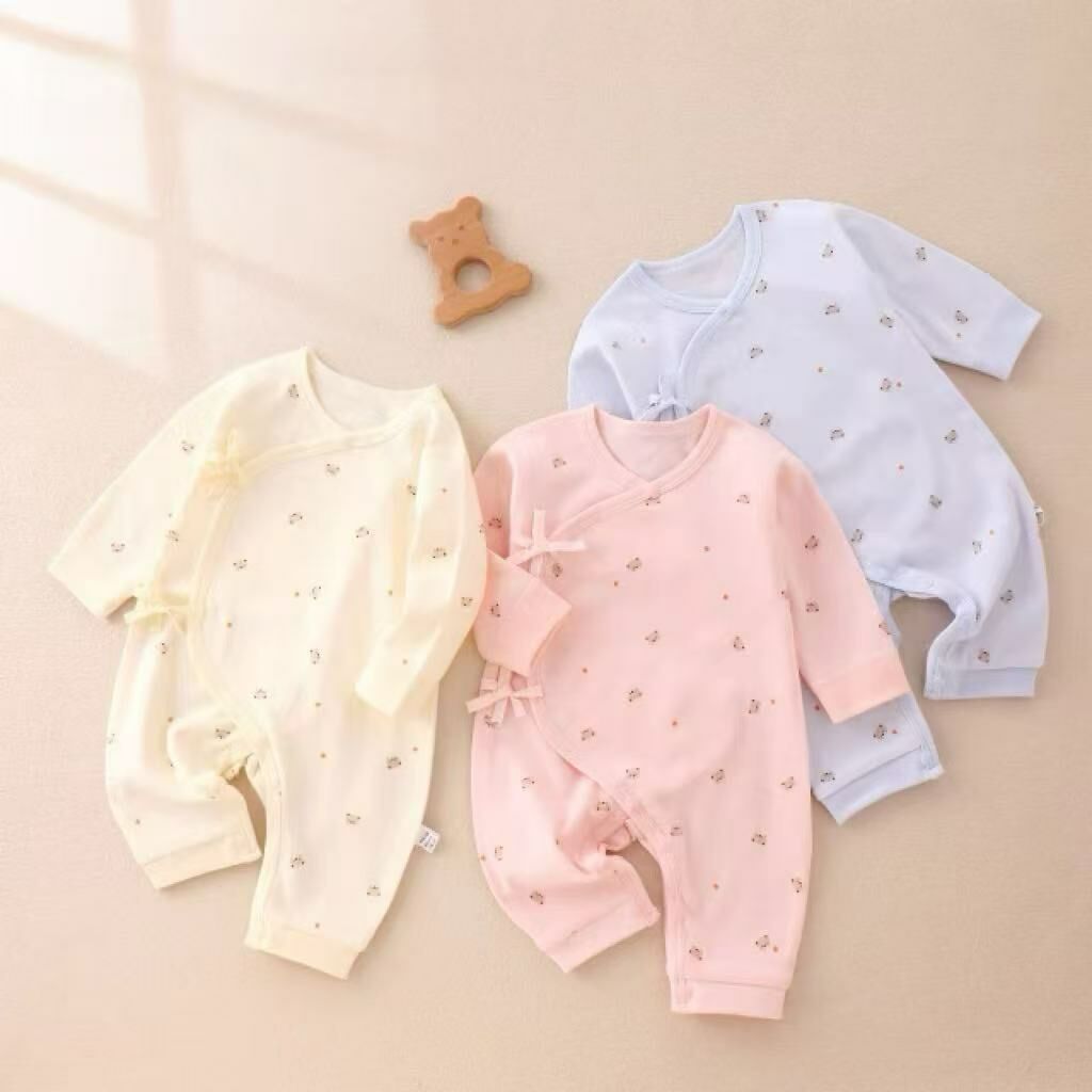 BYB02OP16PK 粉色星星熊綁帶夾衣