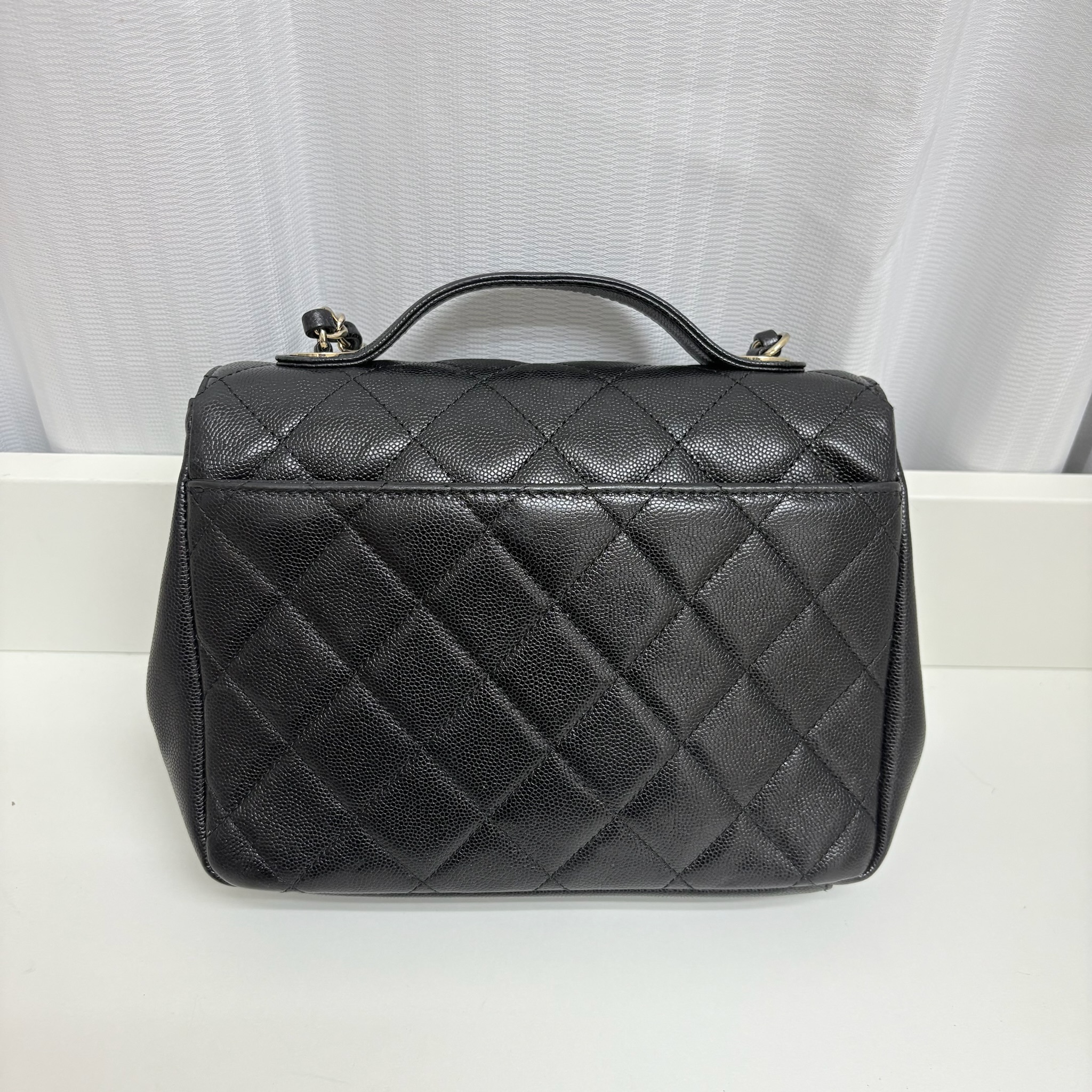 Chanel Business Affinity Bag - Black / Ghw