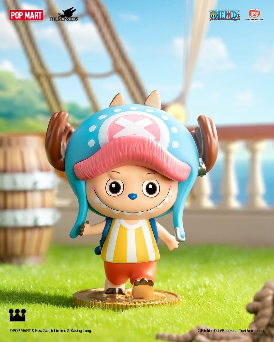 <快速出貨> 泡泡瑪特 The Monsters×航海王 盲盒公仔  Popmart