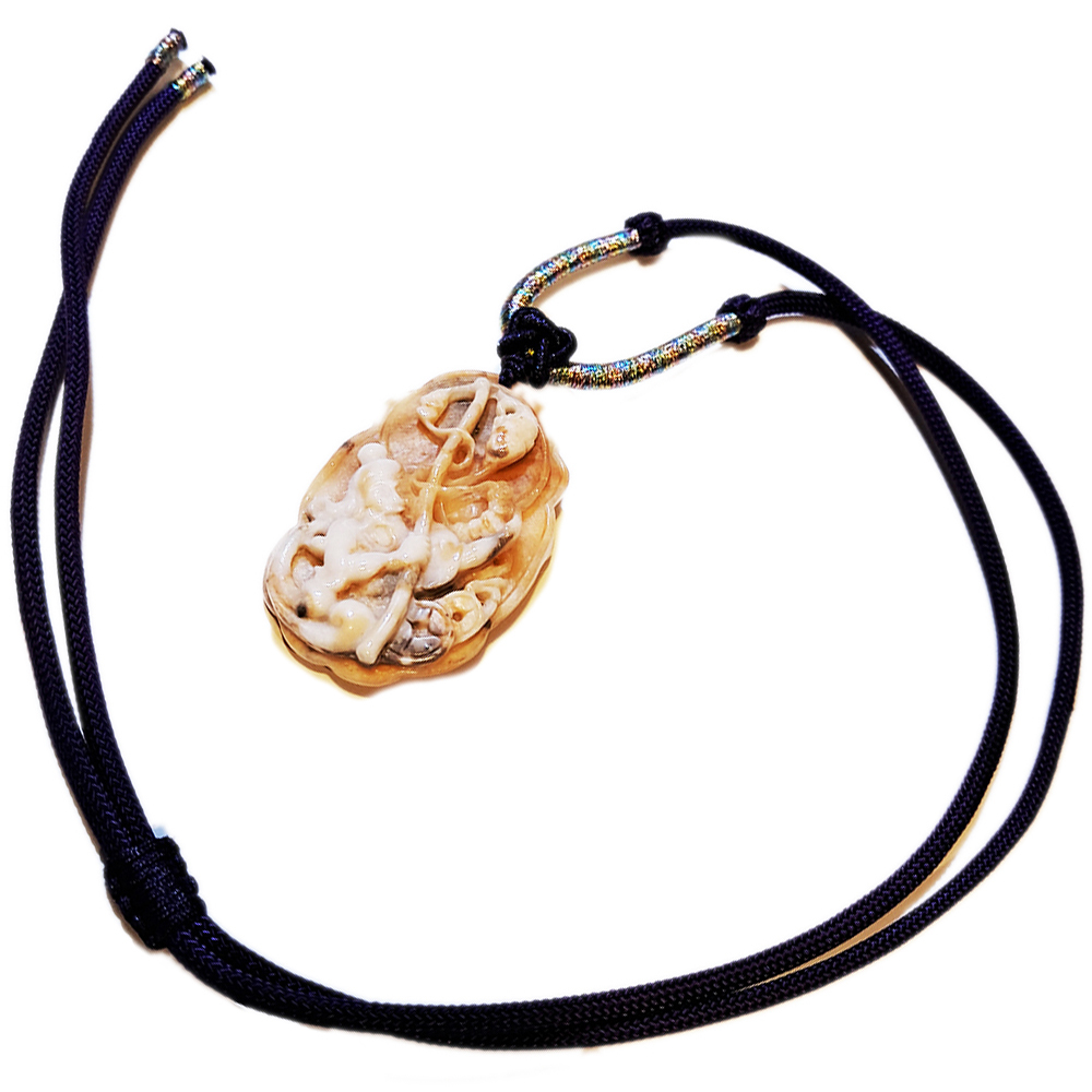 姜太公釣魚{龍宮舍利}中國結項鍊【十方】151449