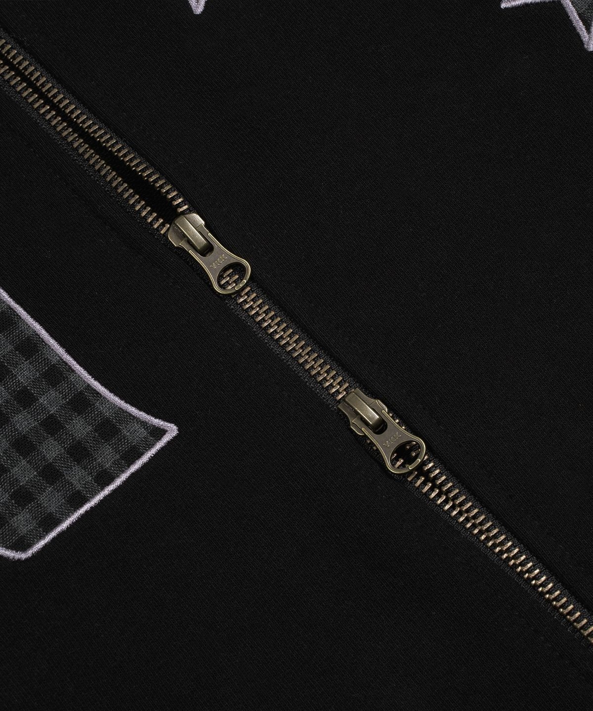 THE COLDEST MOMENT) TCM at hooded zip-up (black)