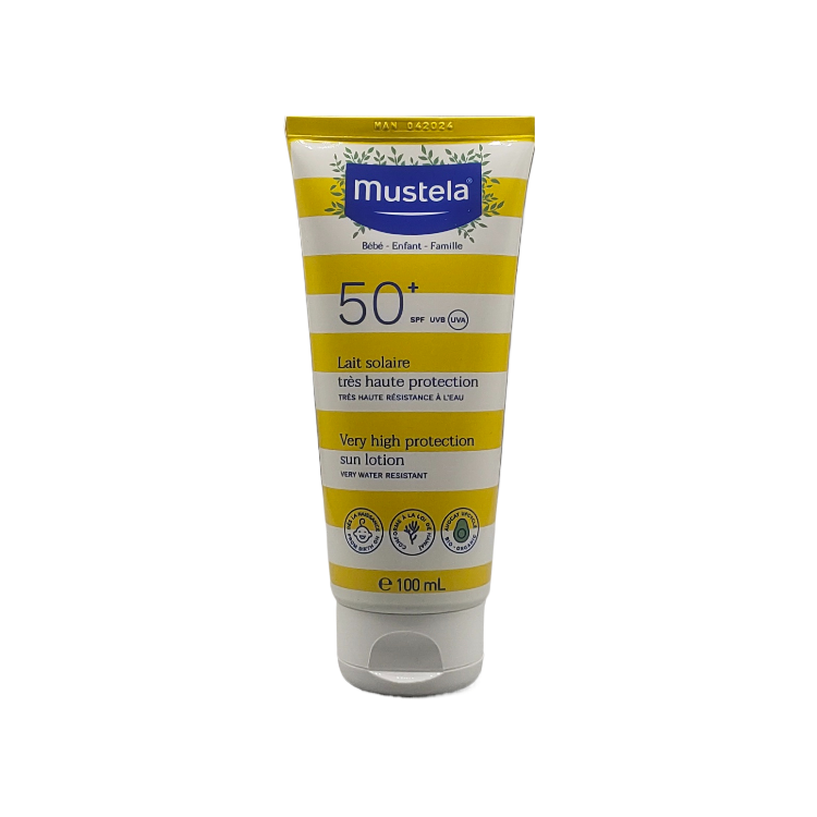 Mustela Very High Protection Sun Lotion Baby-Children-Family SPF50+ 100ml