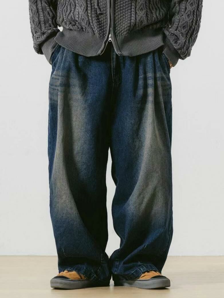 洗水鬆身牛仔褲 J705