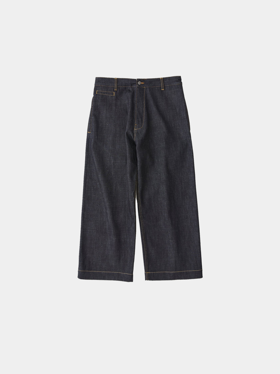 パンツ STUDIO NICHOLSON PYAD DENIM PANT INDIGO Studio Nicholson Pyad Denim Pant - Indigo