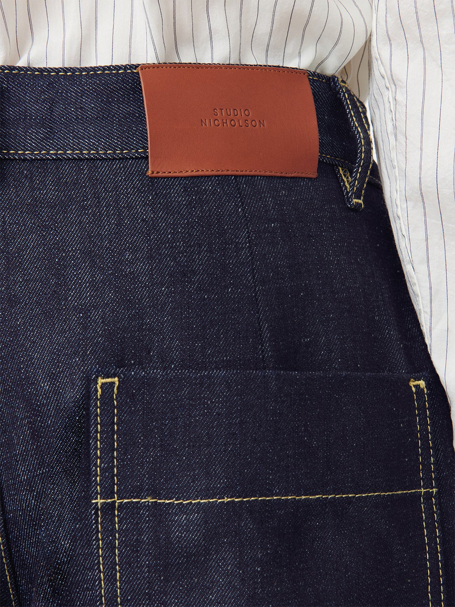 Studio Nicholson Pyad Denim Pant - Indigo