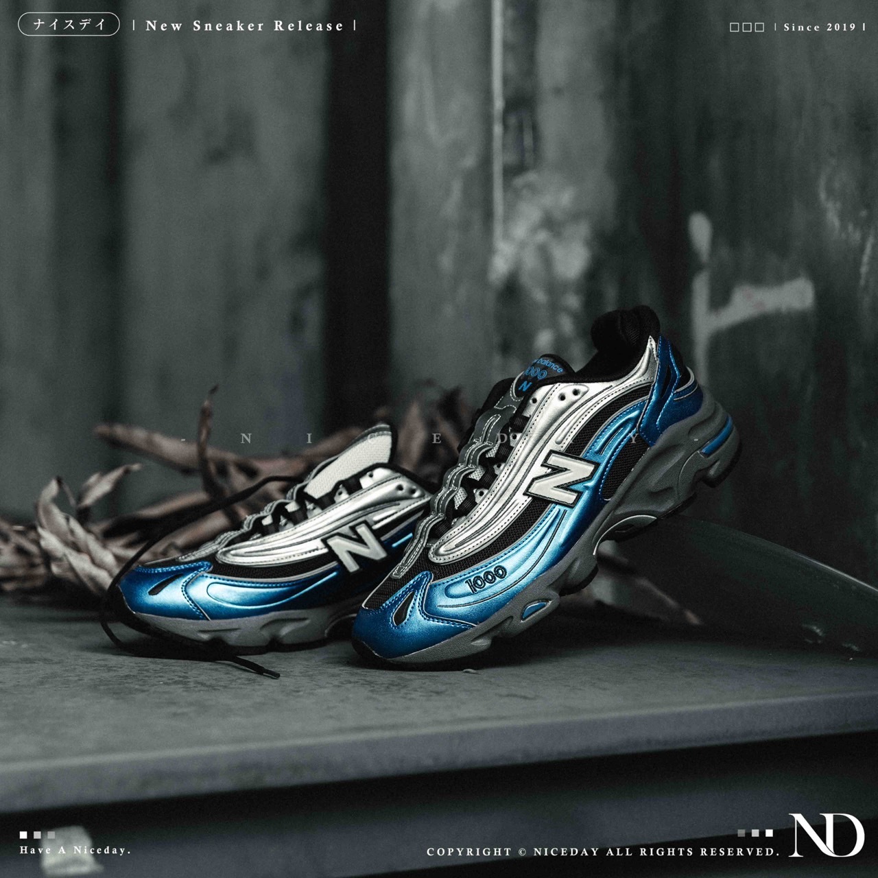 NICEDAY 現貨 New Balance M1000 金屬藍 銀藍 男女尺寸 M1000ENV