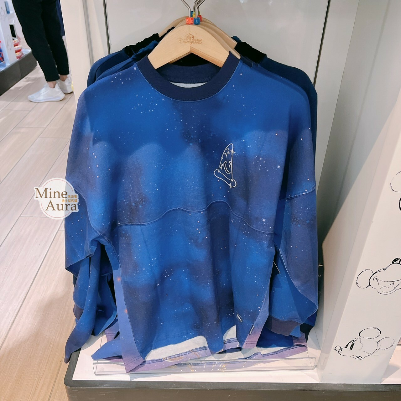 魔法師 米奇 Mickey 主題系列 成人 長袖 上衣 -香港迪士尼樂園