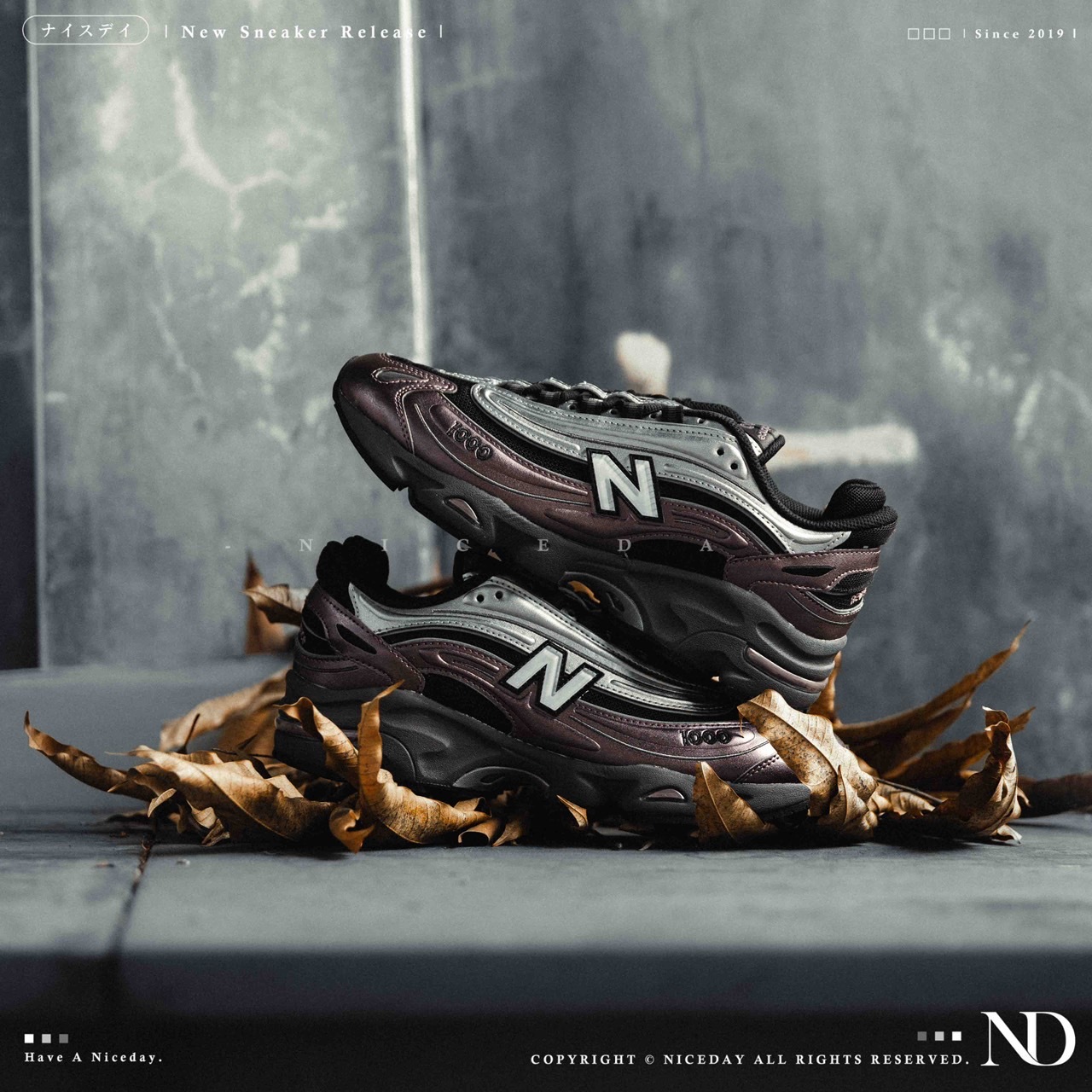 NICEDAY 現貨 New Balance 1000 金屬紫 男女尺寸 M1000EGY