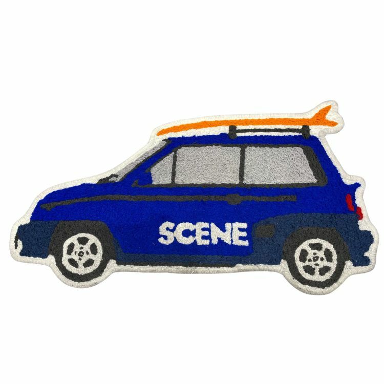 Scene City Carpet // Blue 