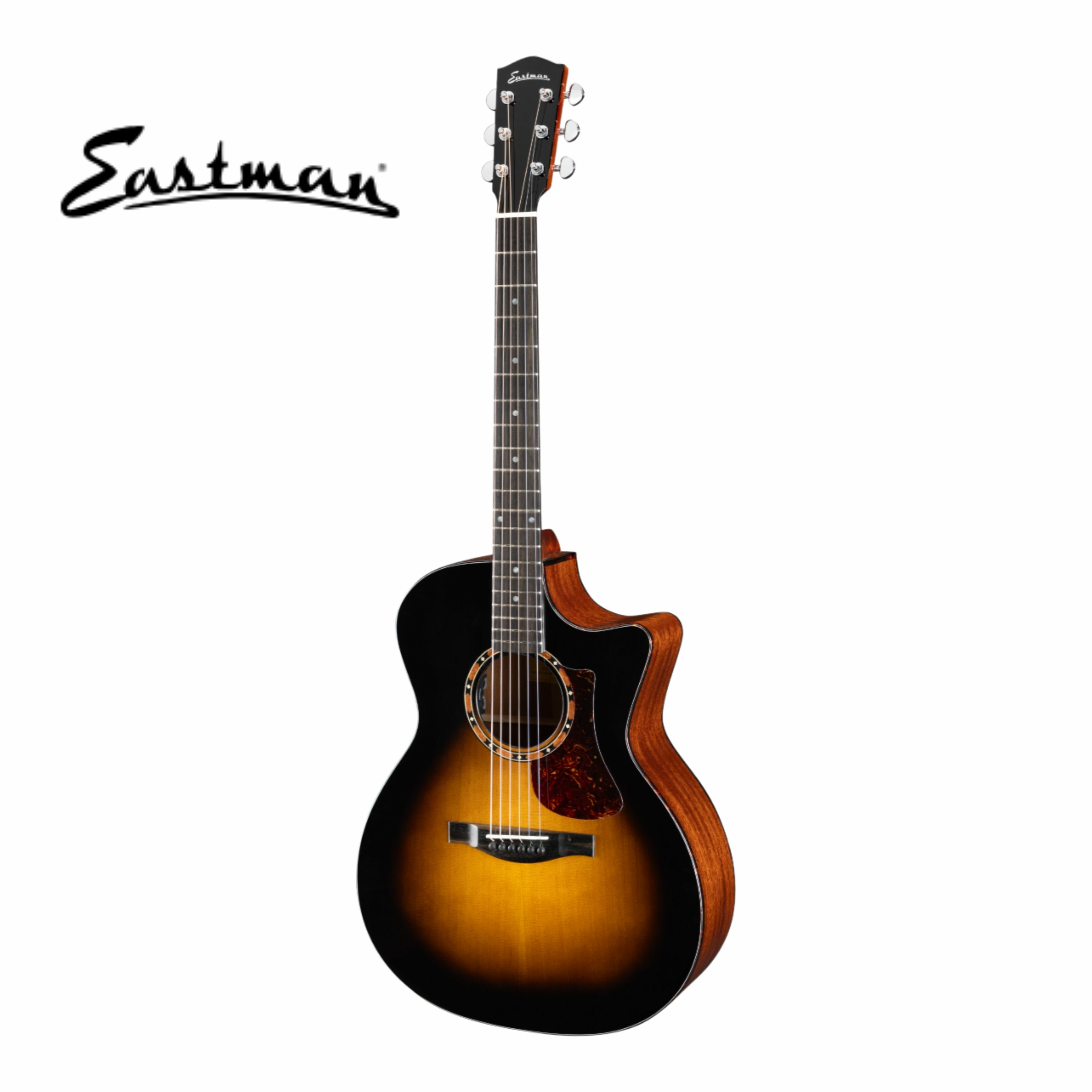 Eastman AC122-2CE DLX-SB 漸層色 全單板 電木吉他