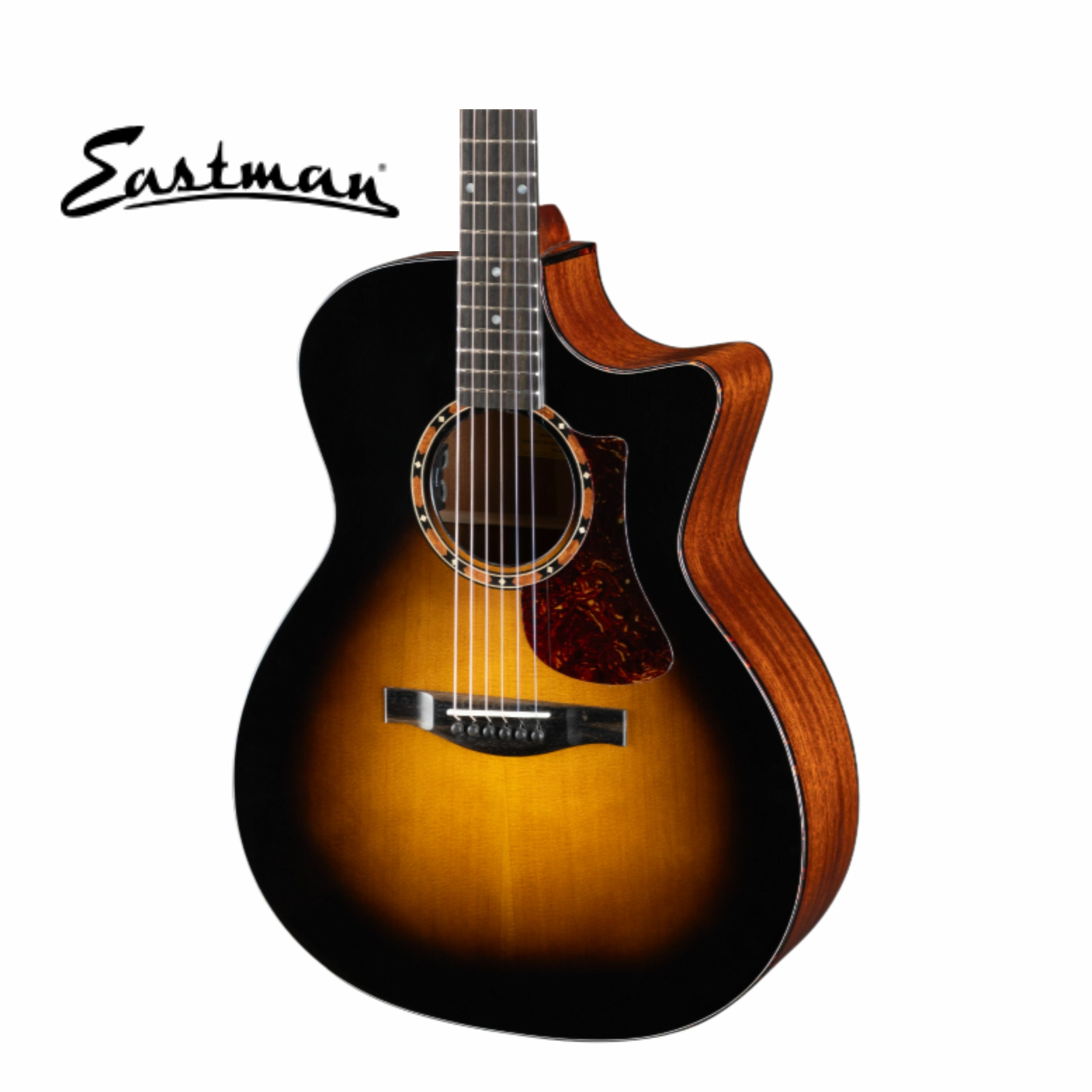 Eastman Eastman AC122-2CE DLX-SB 漸層色 全單板 電木吉他 第 3 張圖片｜三峽弦樂器