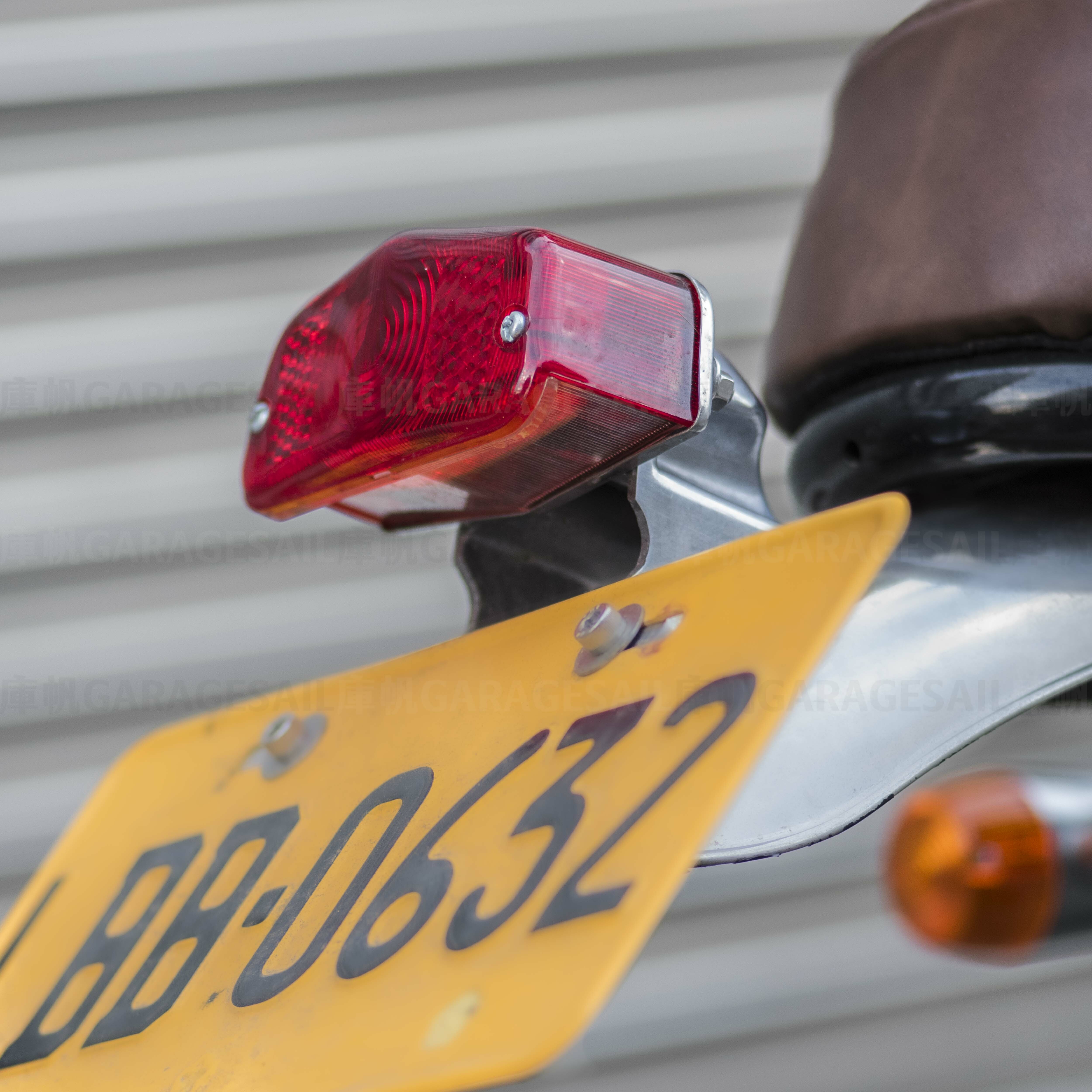 LED 牌架式 尾燈 盧卡斯 L2 高燈座 拋光銀