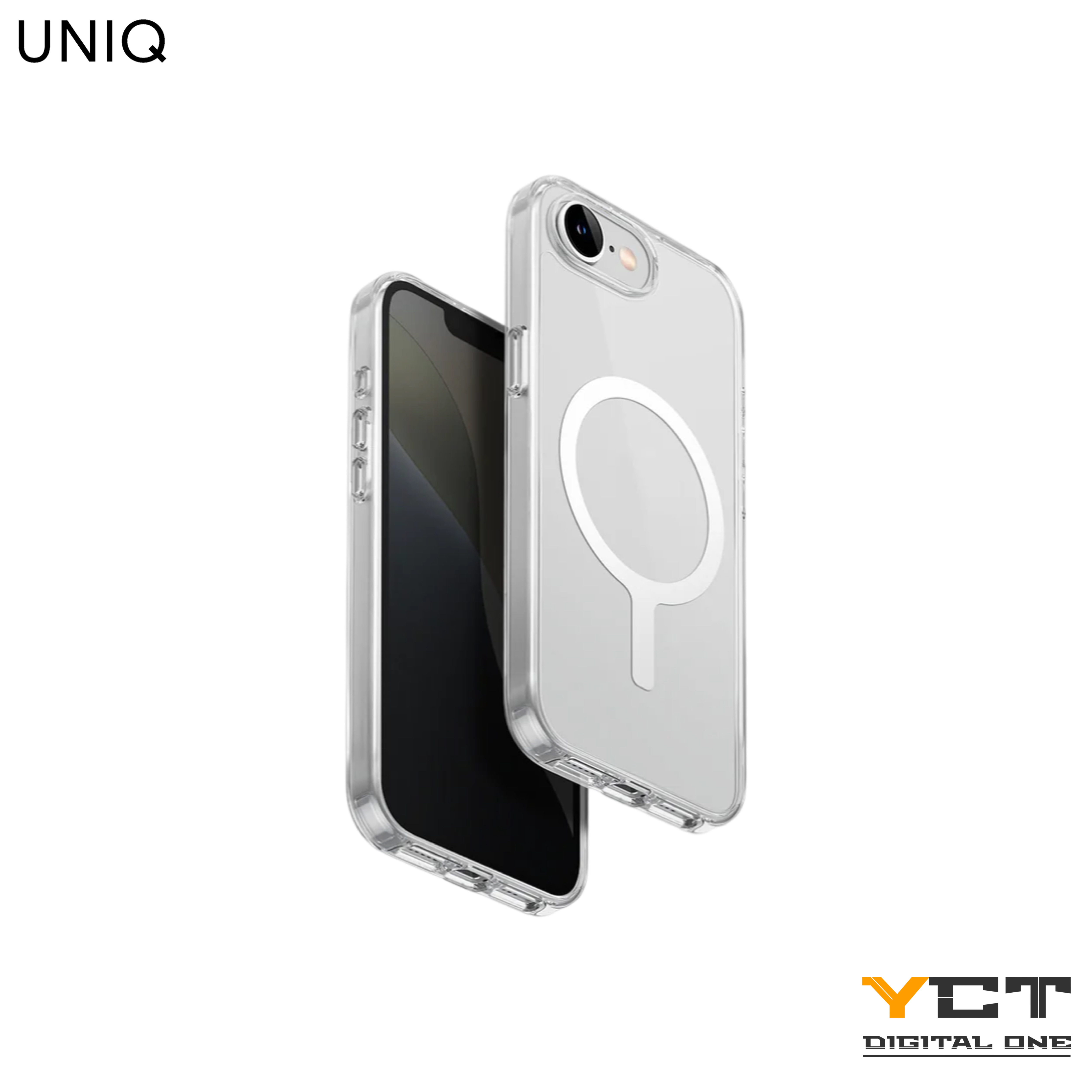 UNIQ LifePro Xtreme iPhone 16e 透明保護殼，相容於 MagClick™