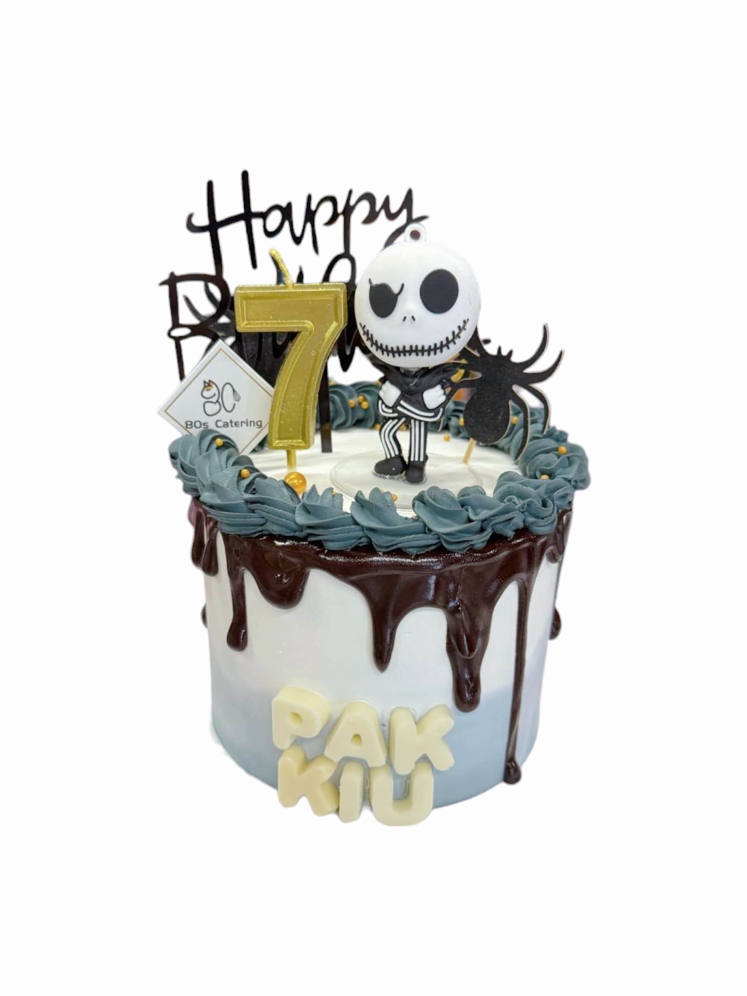 怪誕城之夜 jack 主題蛋糕