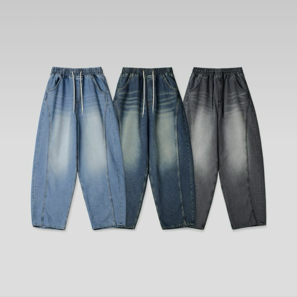 洗水鬆身牛仔褲 WELL DONE-119P