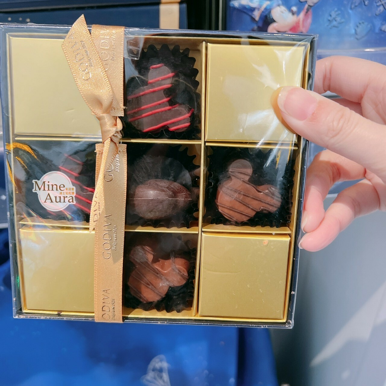 魔法師 米奇 Mickey 主題系列 x GODIVA 聯名 巧克力 -香港迪士尼樂園
