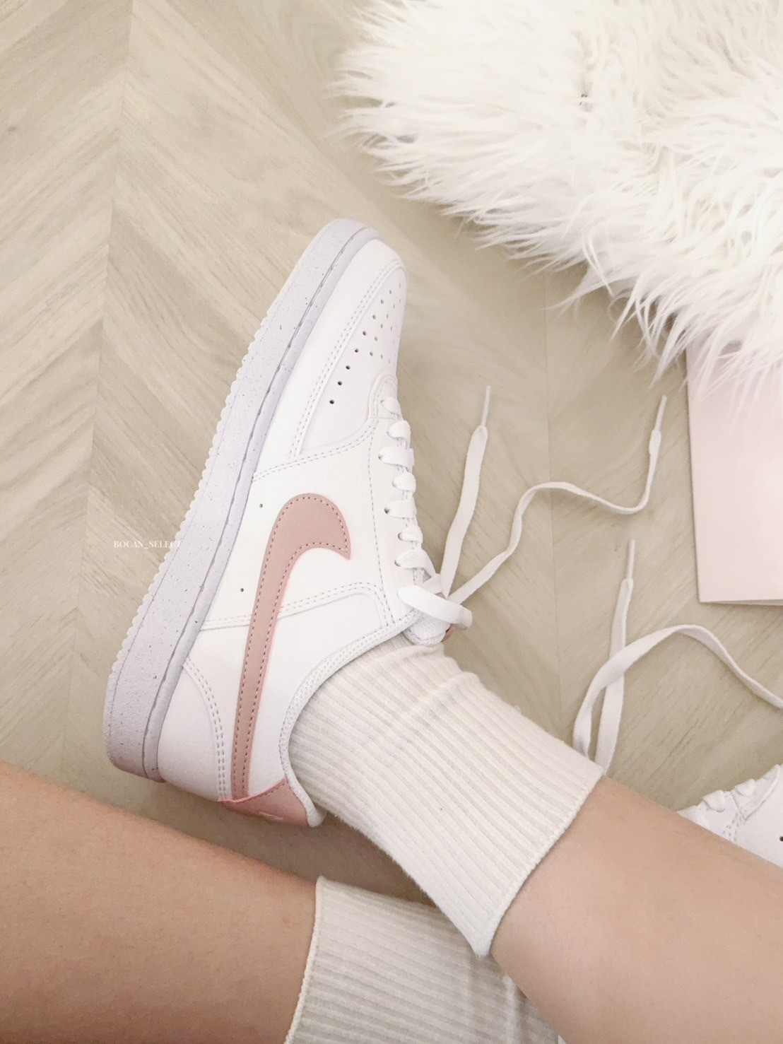 NIKE COURT VISION 玫瑰粉 DH3158-102