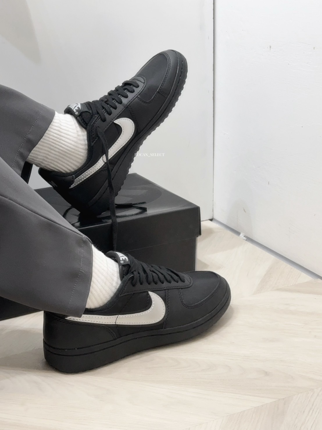 NIKE W FIELD GENERAL 黑底白銀勾 FZ5593-001