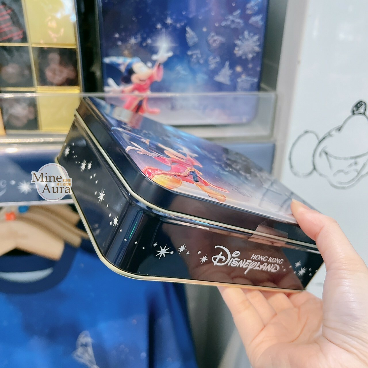 魔法師 米奇 Mickey 主題系列 圖案 餅乾 鐵盒 禮盒 -香港迪士尼樂園