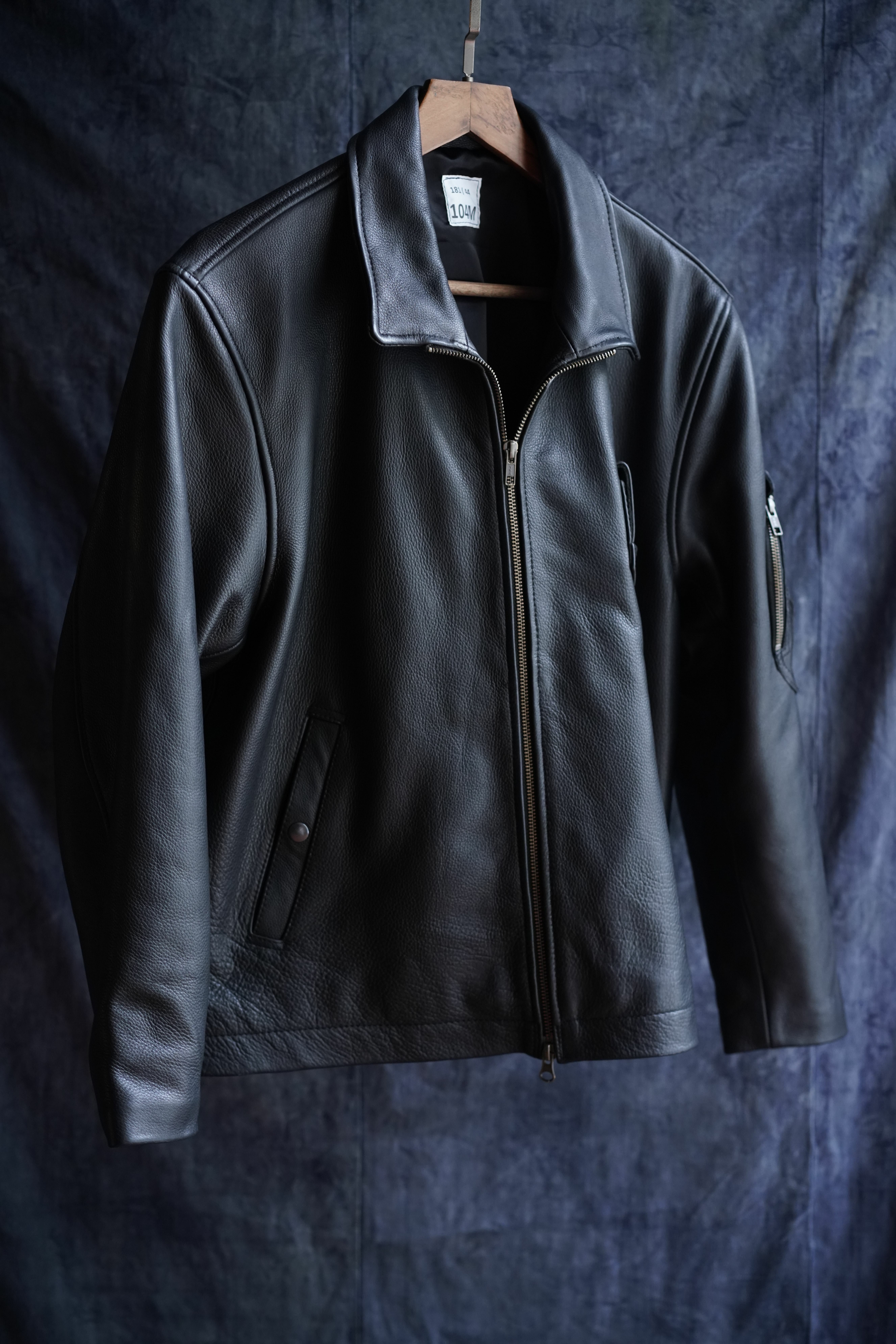 French Navy Type Flight Jacket / 復刻法軍皮革飛行外套