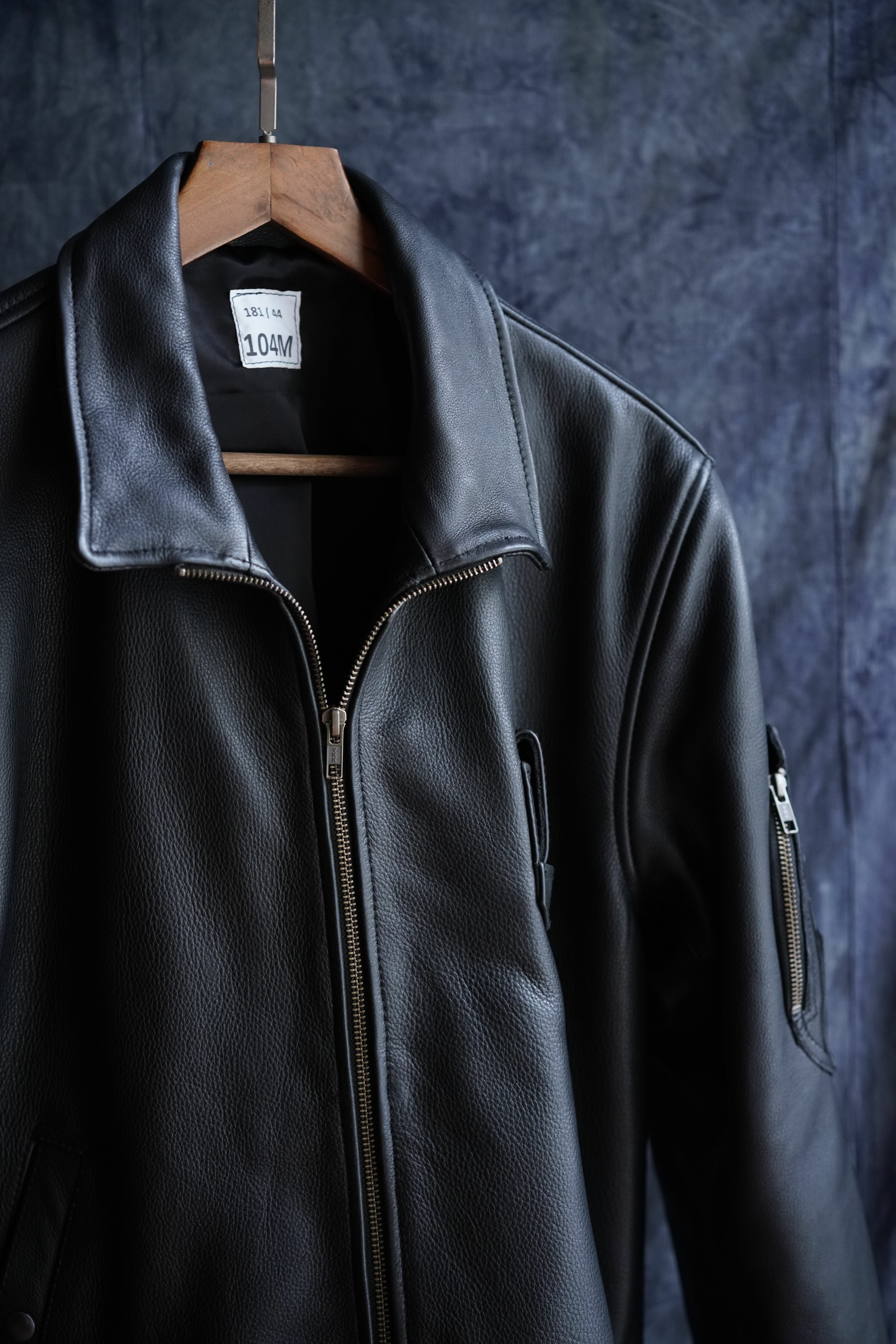 French Navy Type Flight Jacket / 復刻法軍皮革飛行外套