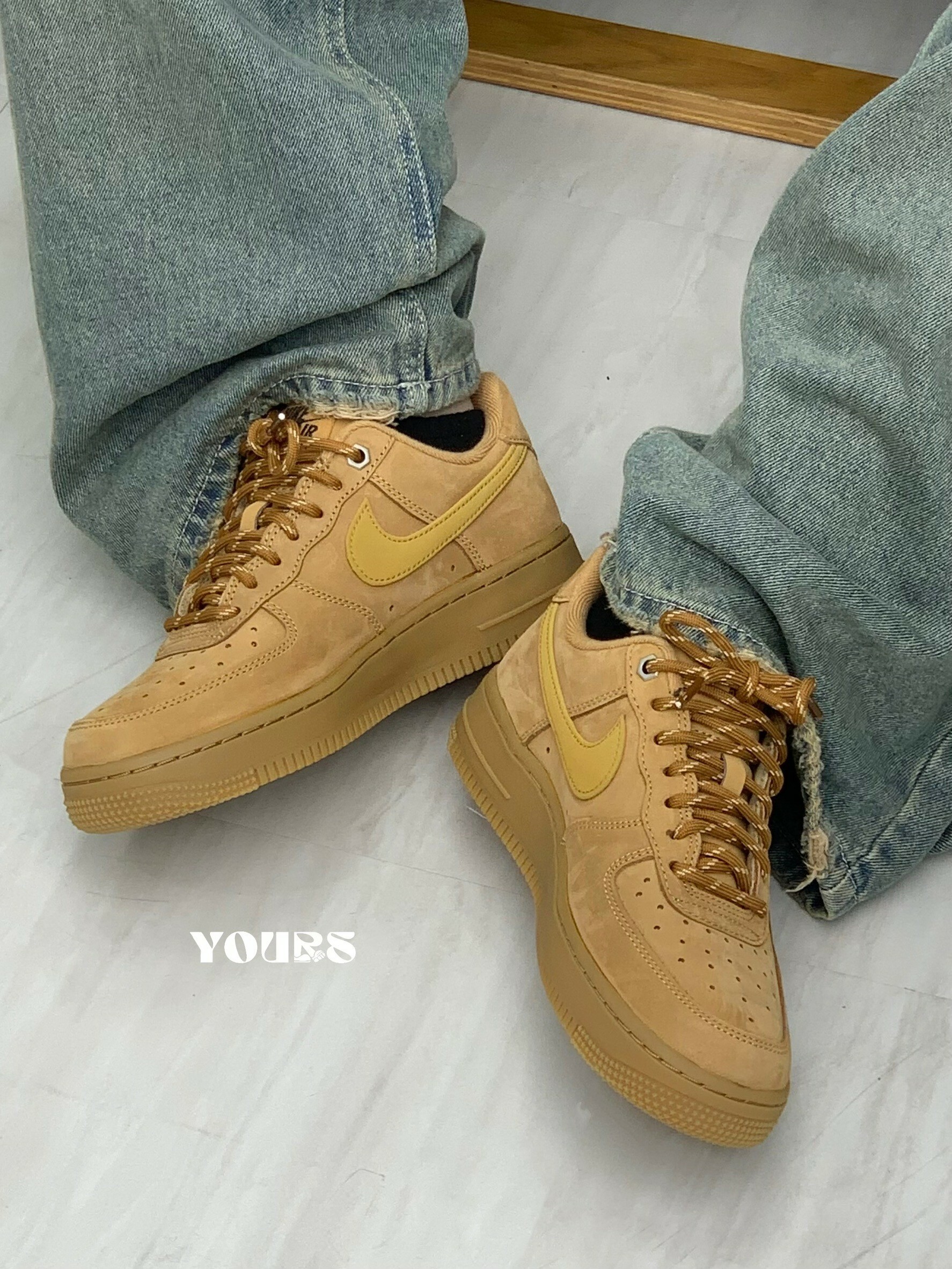 Nike Air Force 1 Low AF1 女款 小麥色  FZ7372-200