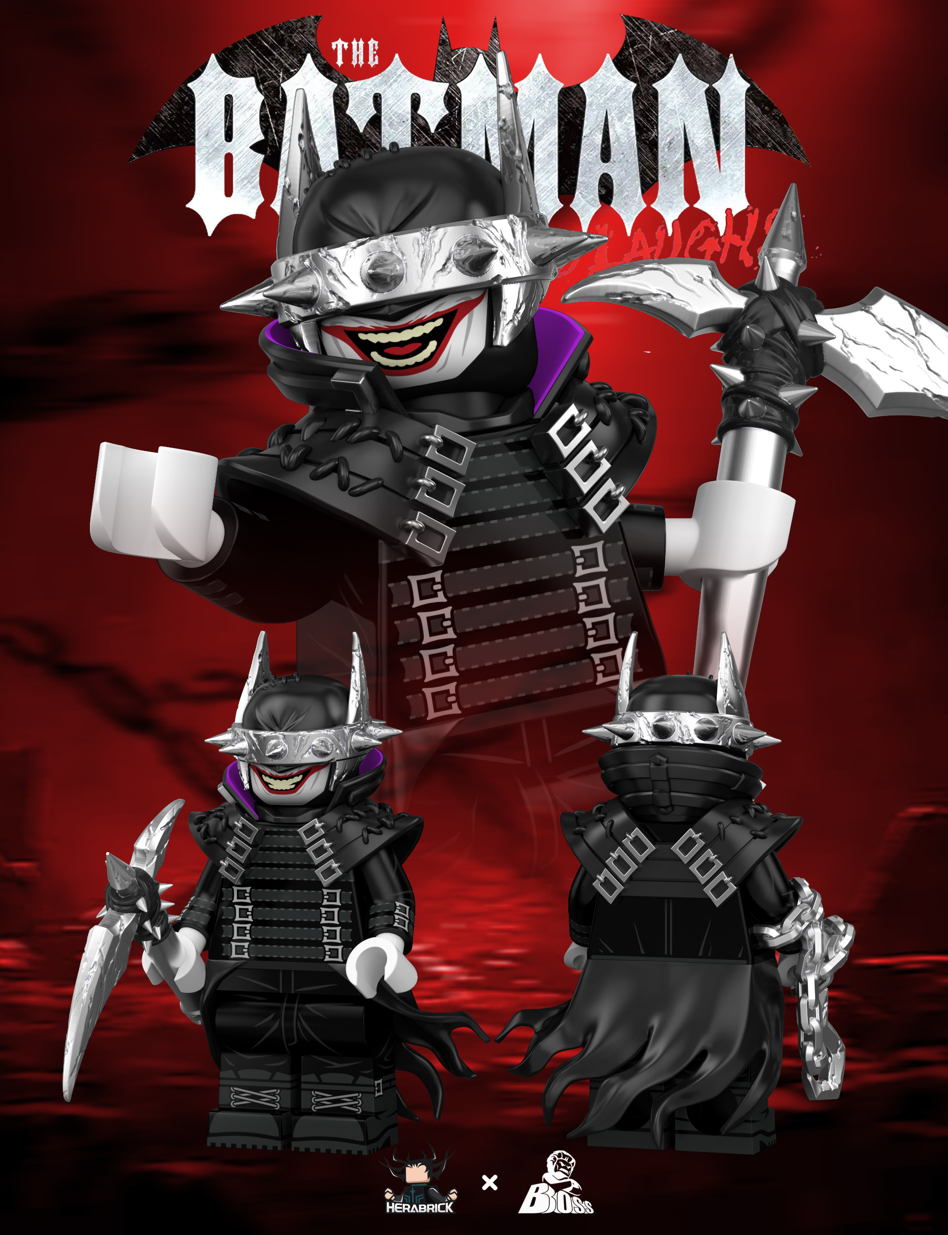 [Boss][Preorder] The Batman Who Laughs [PADprinted]