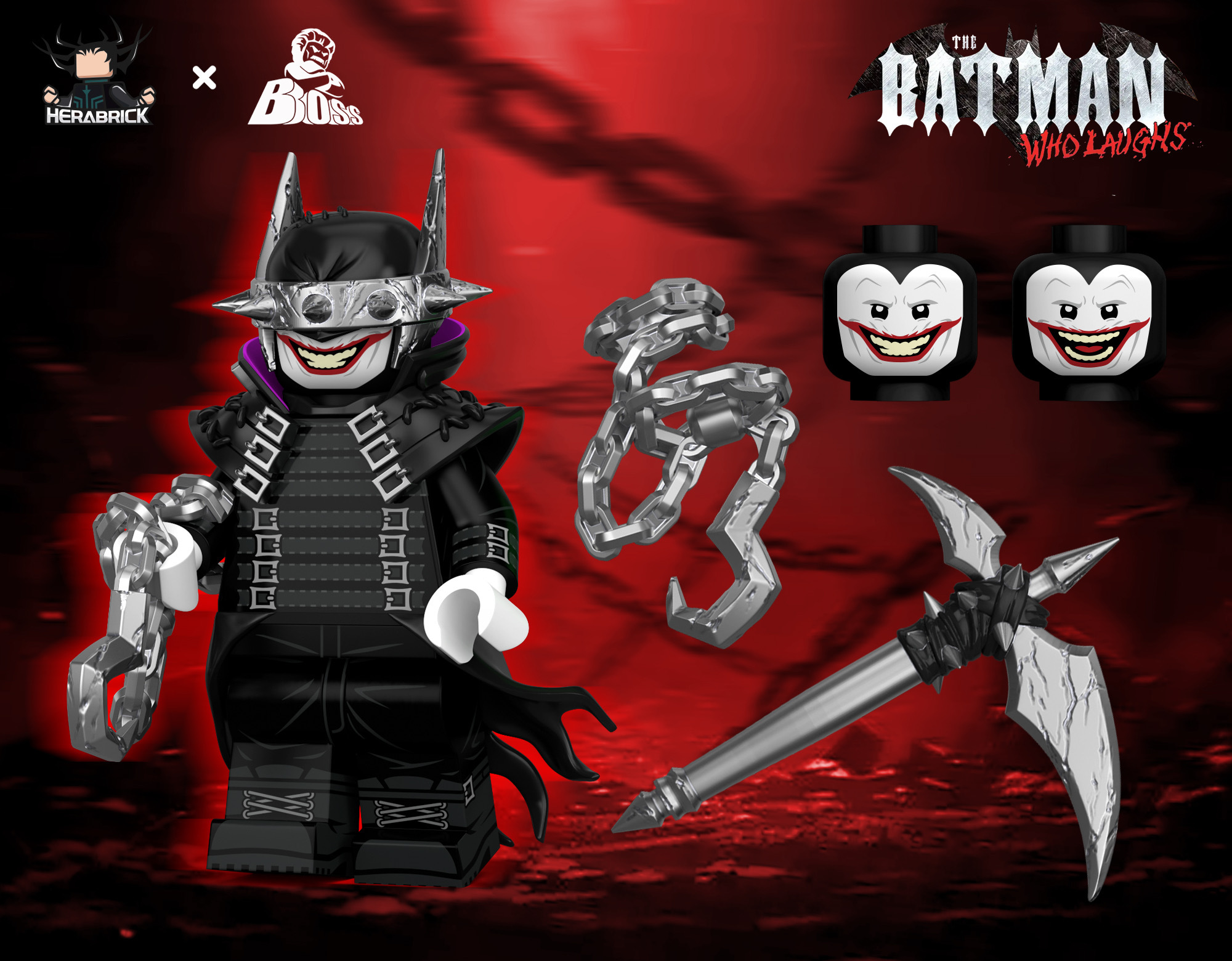 [Boss][Preorder] The Batman Who Laughs [PADprinted]