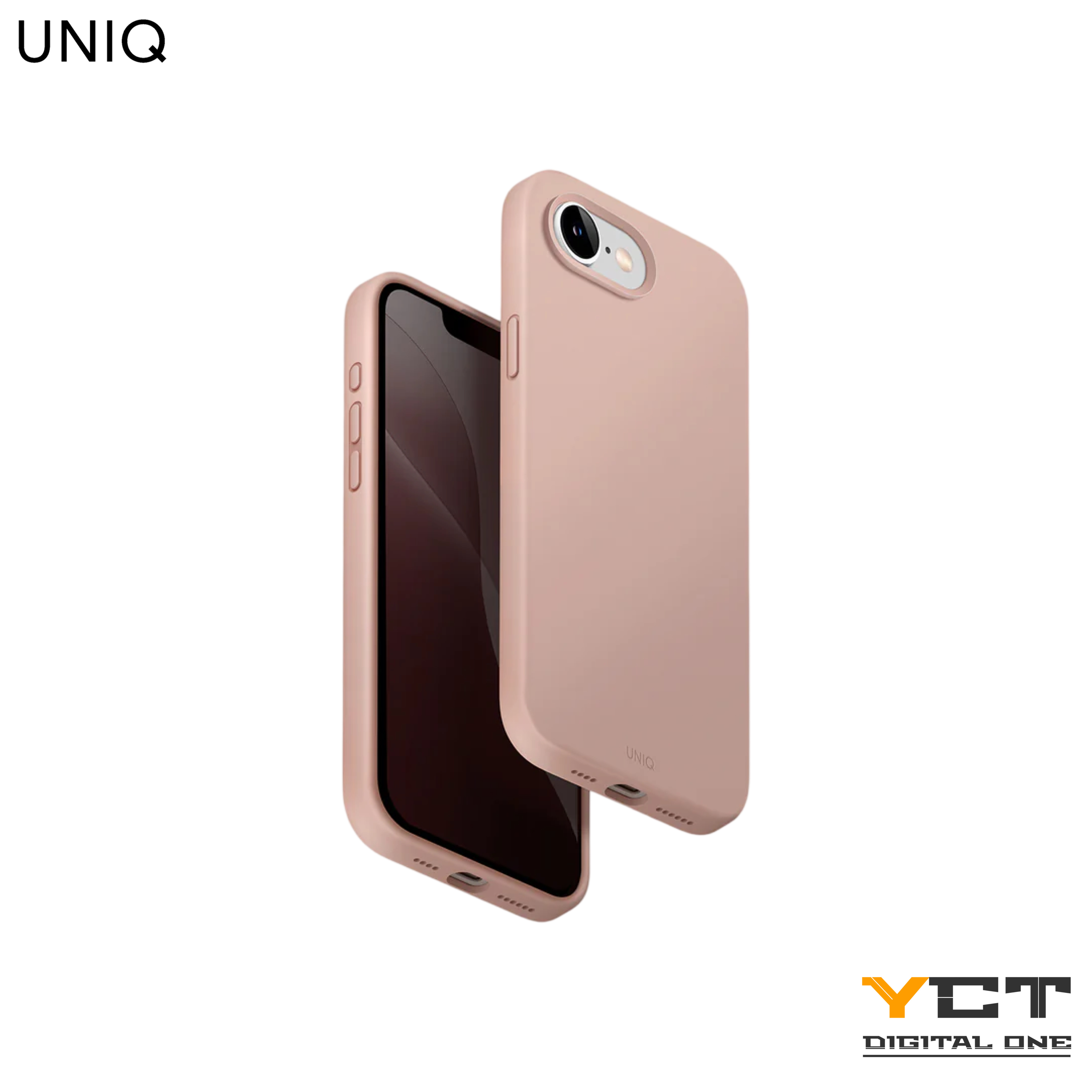 UNIQ Lino Hue iPhone 16e 液態矽膠外殼，搭配磁性充電功能