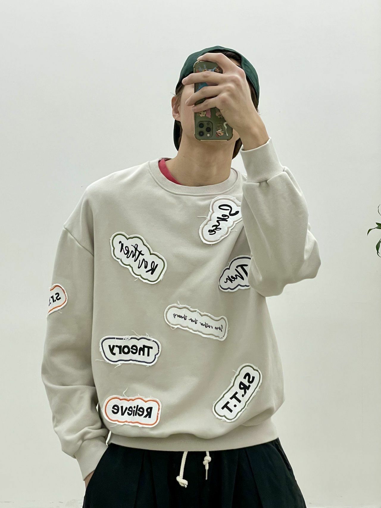 英文字衛衣 HIGH FIVE-138T