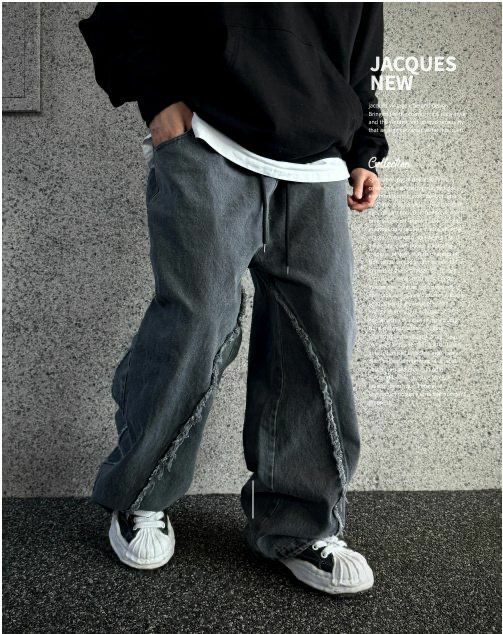 洗水可束腳鬆身牛仔褲 HIGH FIVE-140P