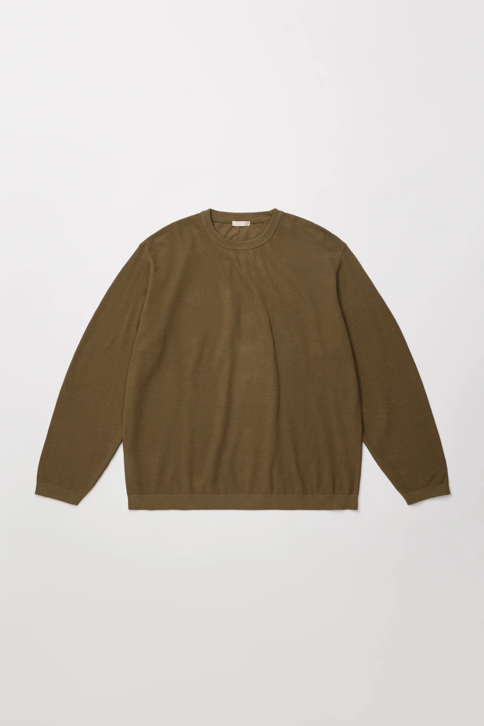ULTERIOR TWISTED COTTON KNIT PULLOVER (3COL)