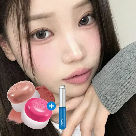 fwee - lip & cheek blurry pudding pot (30 colors)