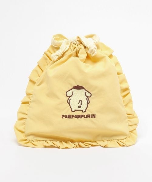 現貨┃日牌聯名 三麗鷗 KITTY 布丁狗 大耳狗 漢頓 醜魚 束口袋