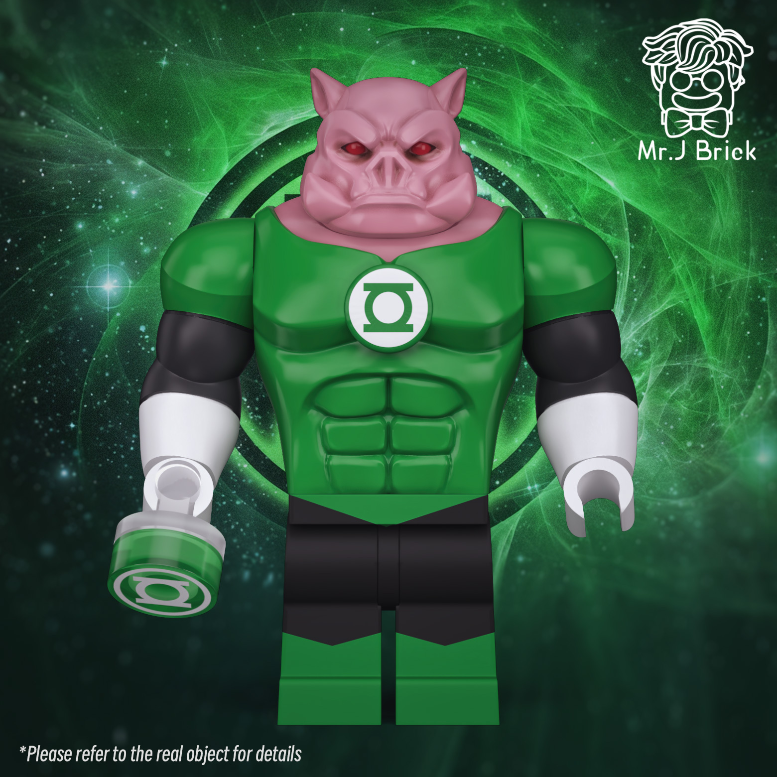 【Mr J Brick】Green Light Kilowog / Yellow Light Aqilo