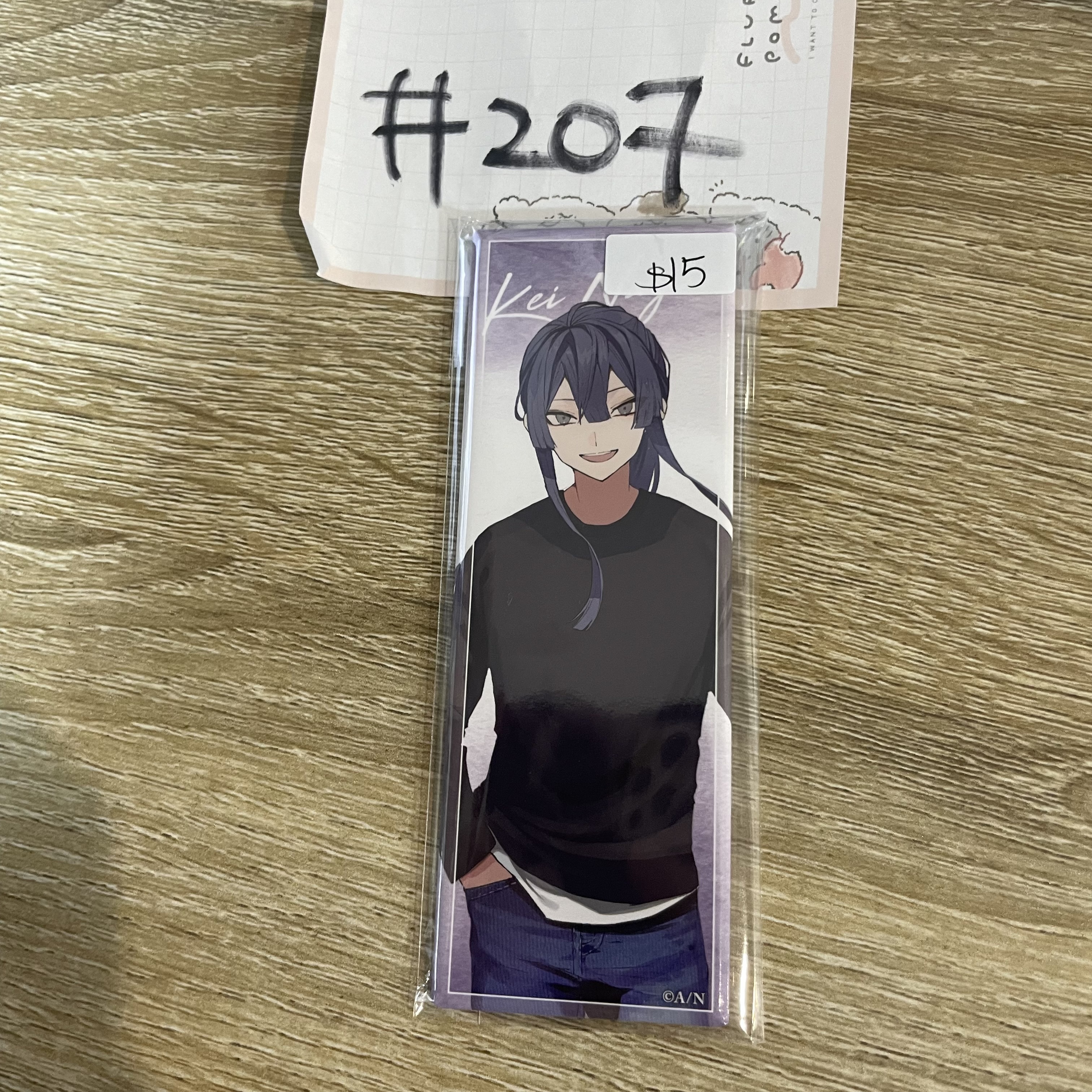 彩虹社  長尾景 襟章#207