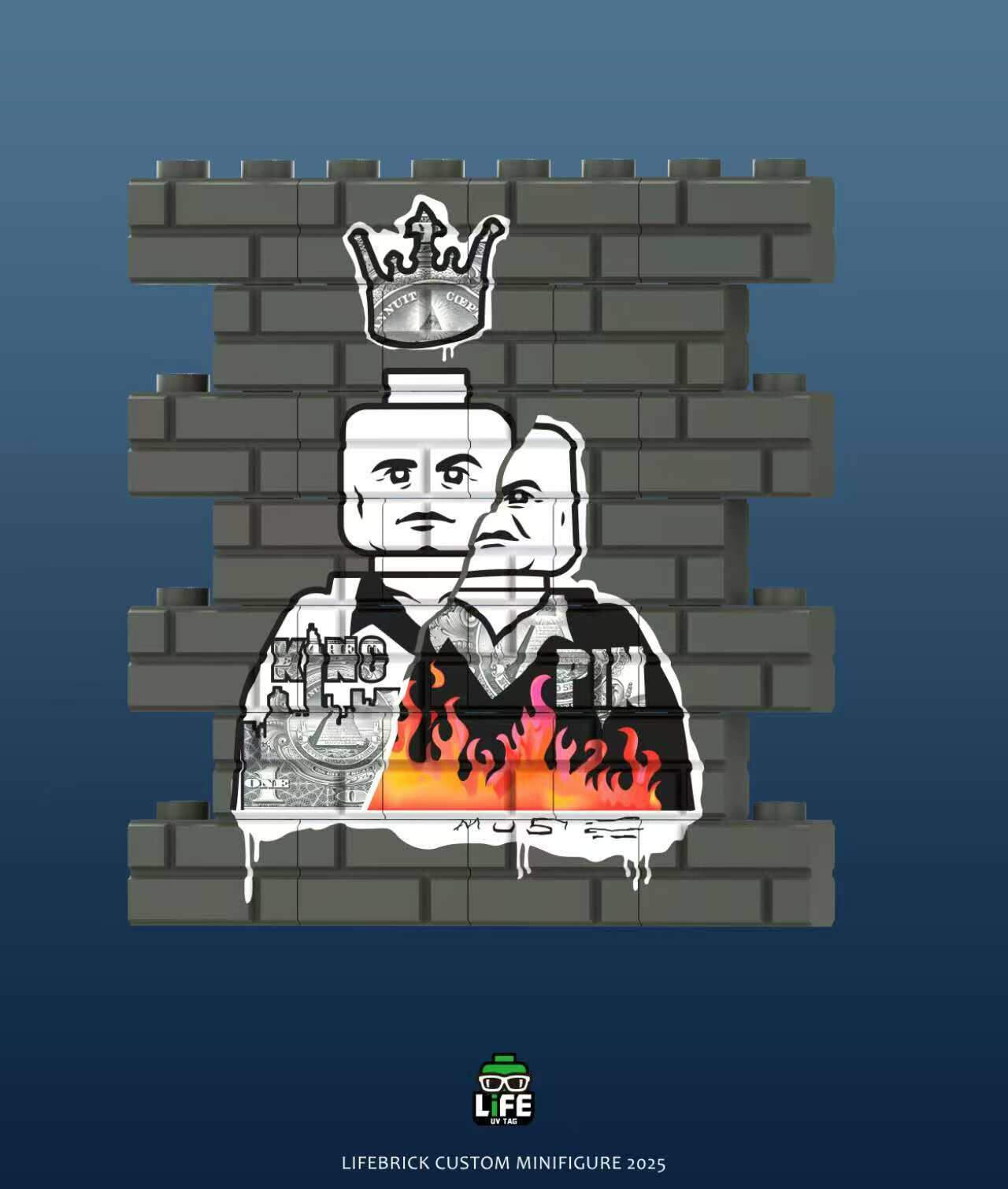 【Lifebrick】印刷牆