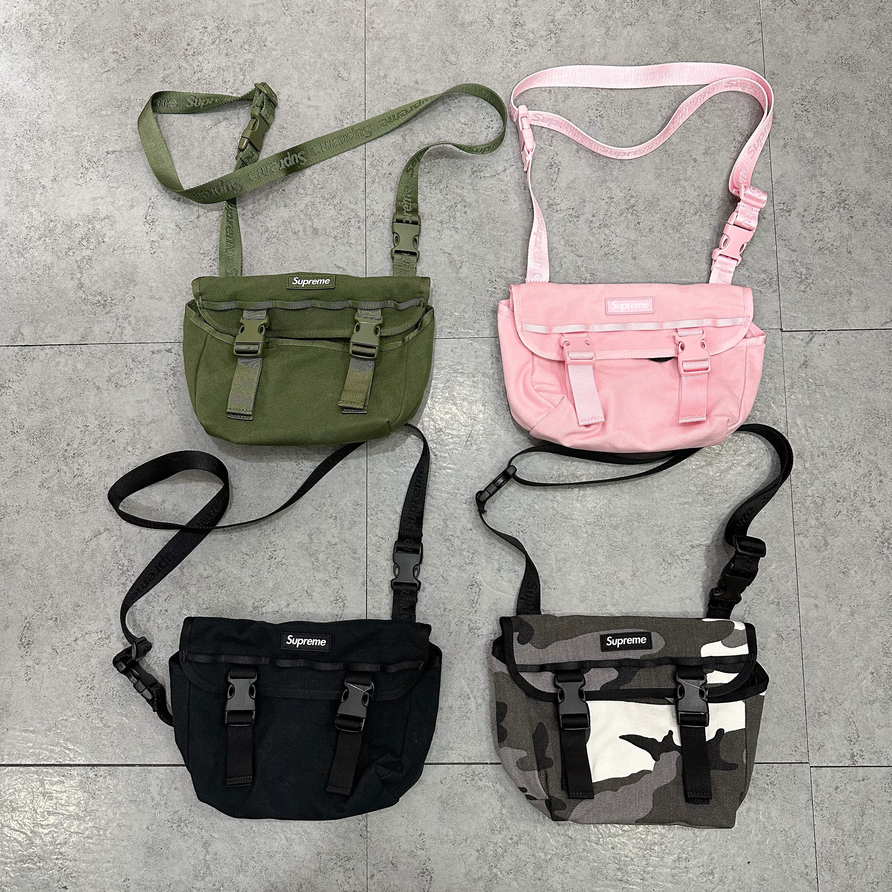 SUPREME SS25 MINI MESSENGER BAG 四色
