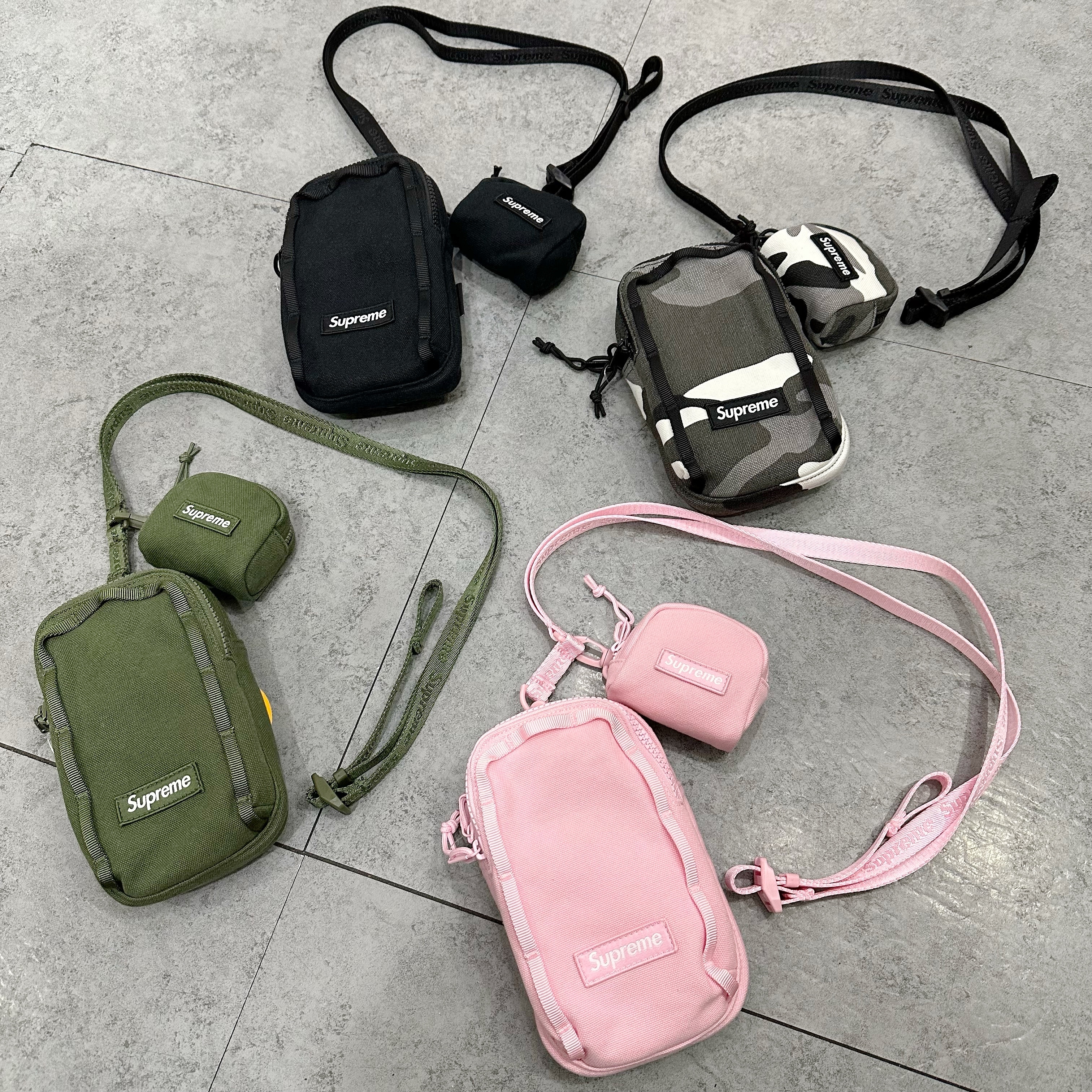 SUPREME SS25 CAMERA BAG + MINI POUCH 四色