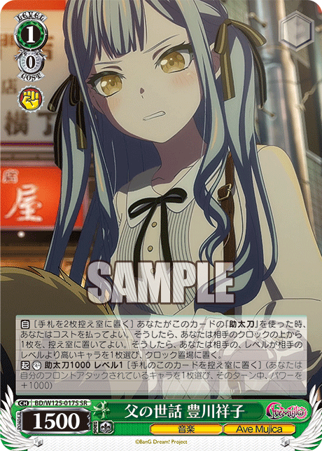 【BD/W125-017S SR】父の世話 豊川祥子