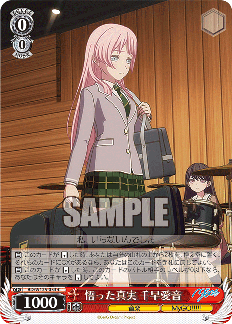 【BD/W125-053 C】悟った真実 千早愛音