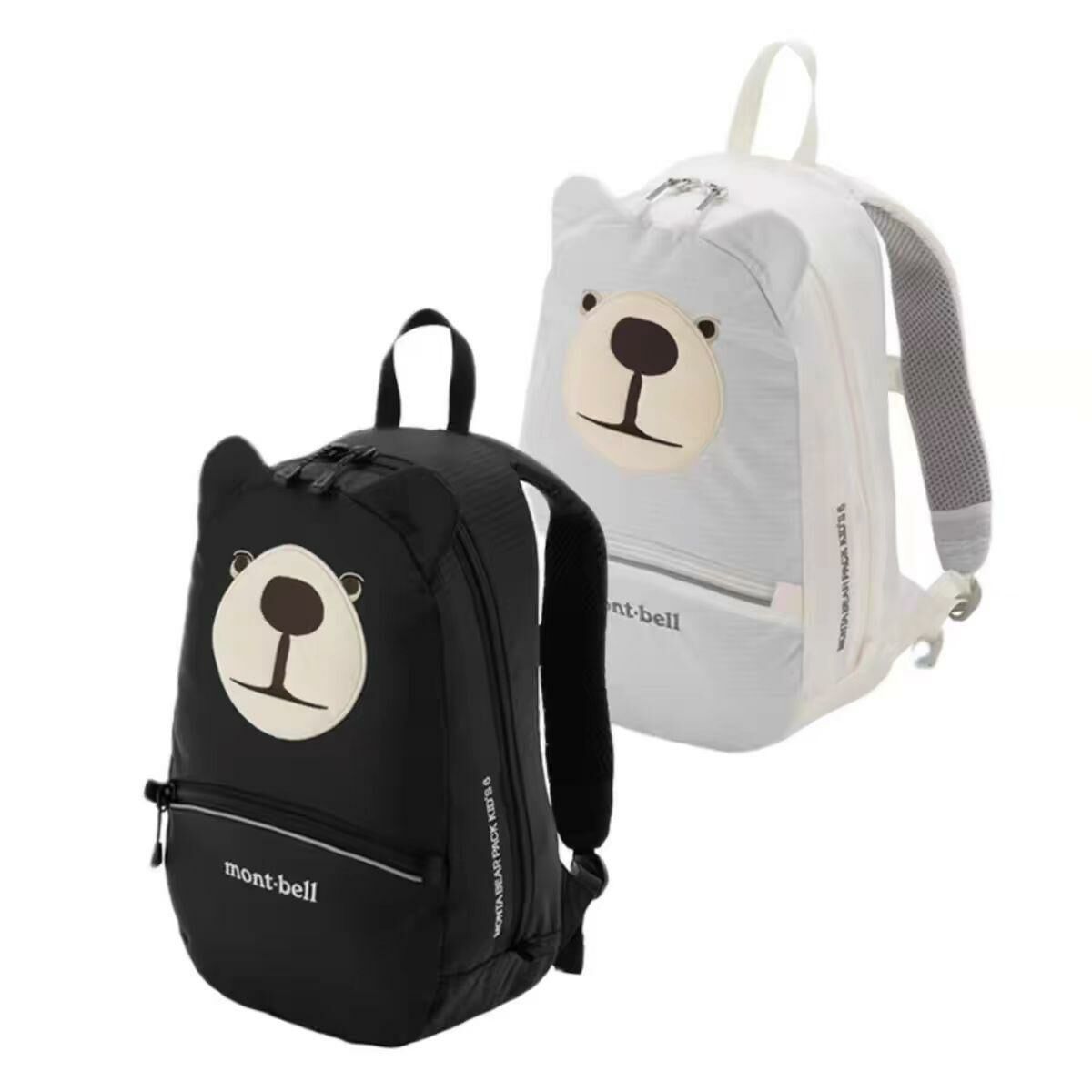 廠單 montbell兒童熊頭小書包 6L